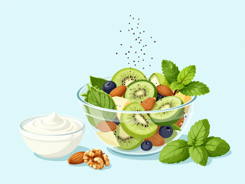 avec quoi peut on accompagner une salade de fruits version saine et légère