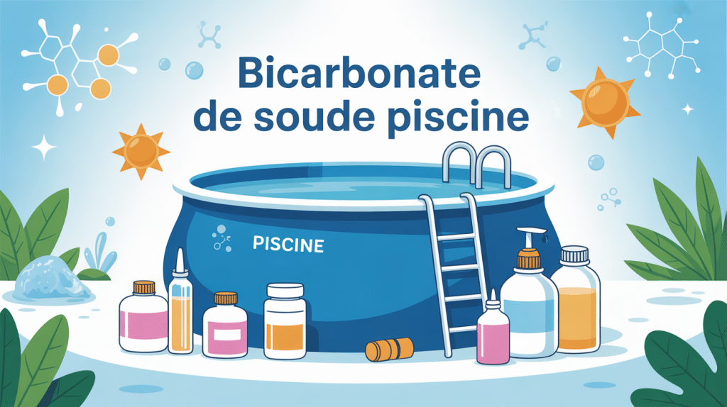 bicarbonate de soude piscine illustration entretien
