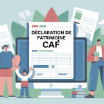 famille consultant déclaration de patrimoine pour les aides au logement caf