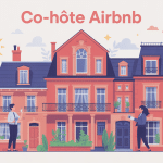 devenir co hote airbnb illustration gestion propriétaire