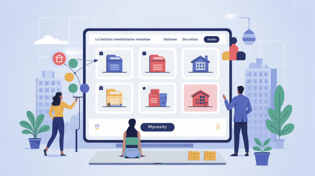 interface mynexity gestion immobilière en ligne