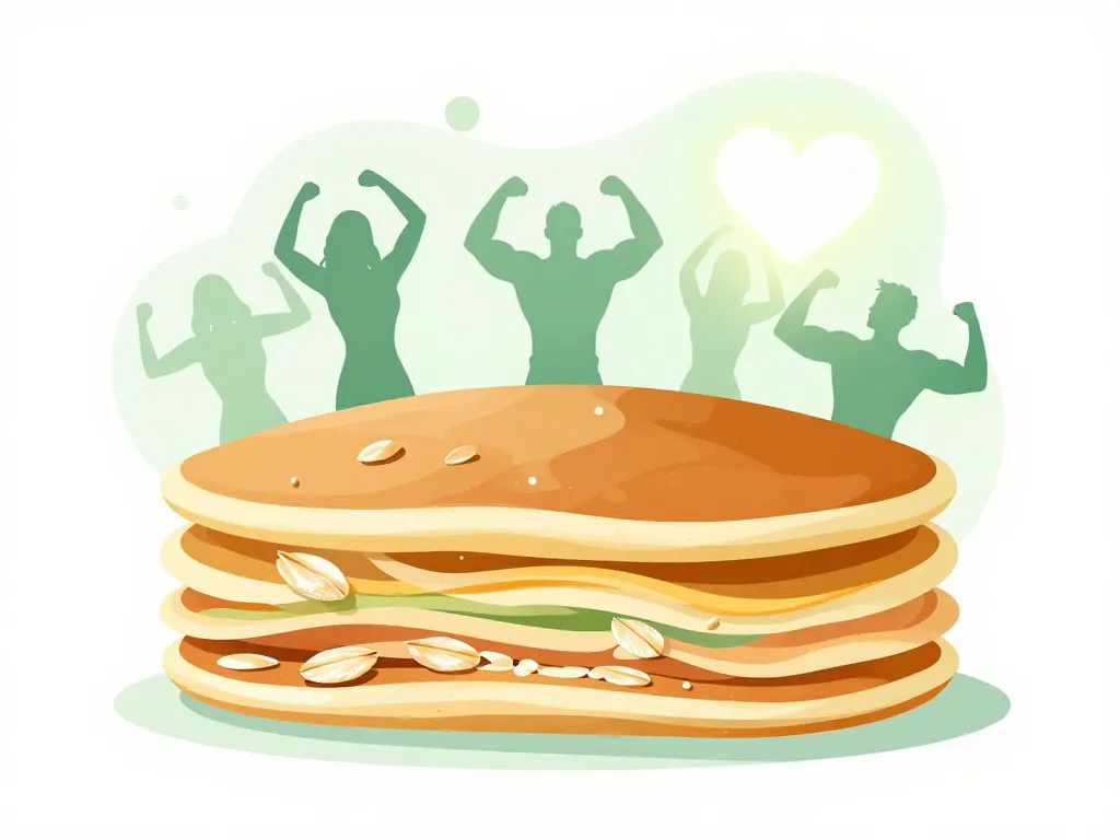 pancake au son d avoine apport santé satiété fibres