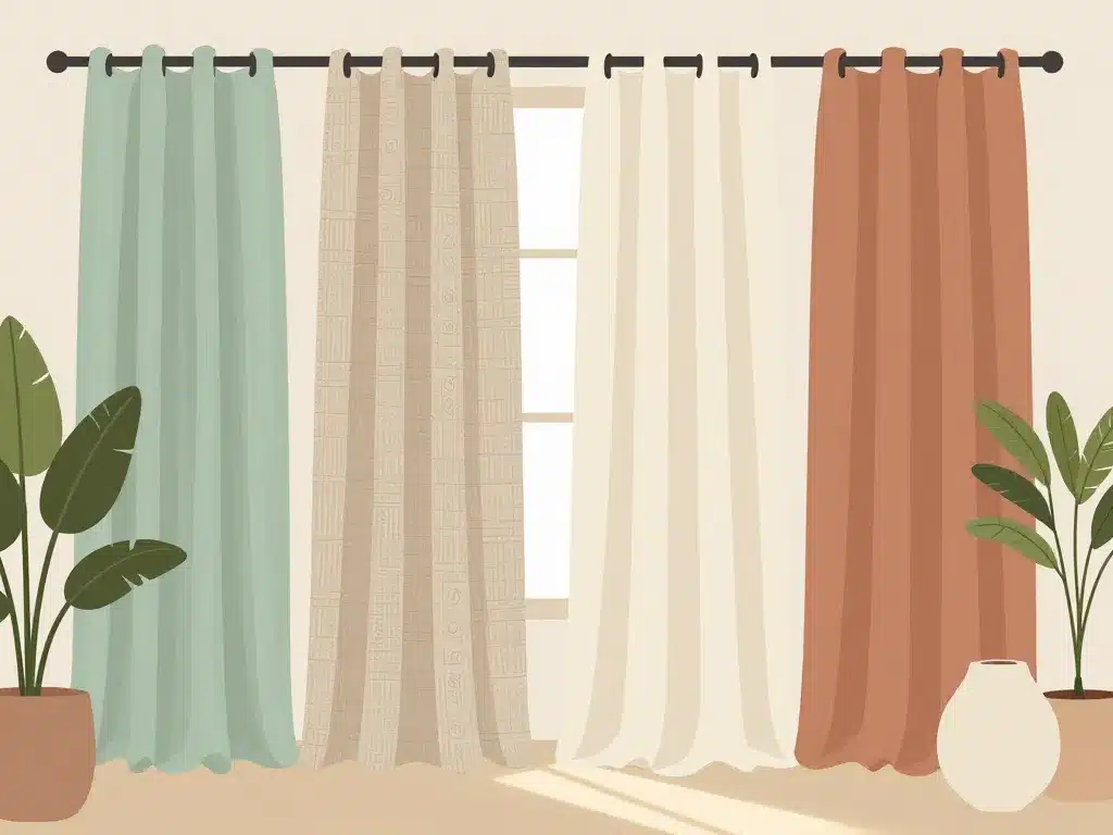 panorama rideau tendance 2024 styles et matières