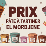 pâte à tartiner El Mordjene prix illustration formats