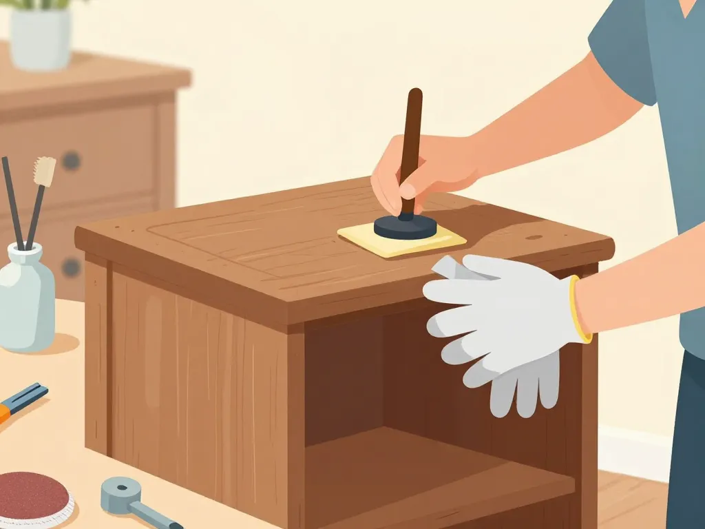 Préparer relooking relooker un meuble ancien nettoyage et réparation