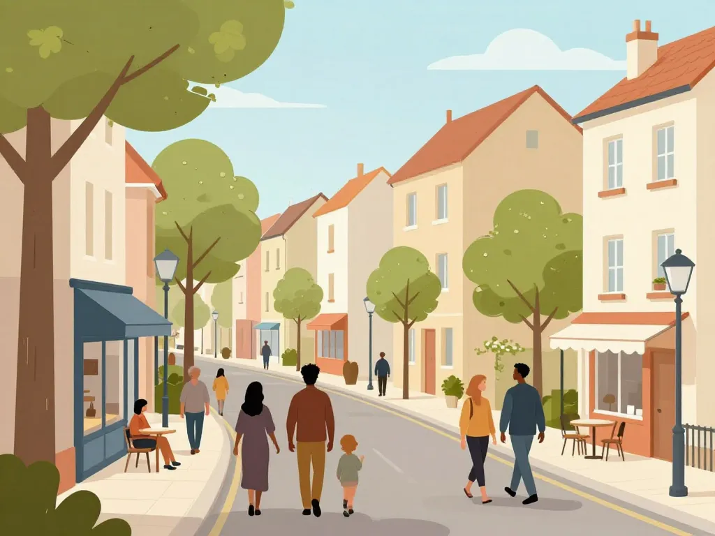 Vie locale dans le quartier Vaucelle Caen habitants et commerces