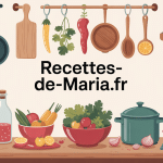 recettes-de-maria.fr illustration cuisine conviviale
