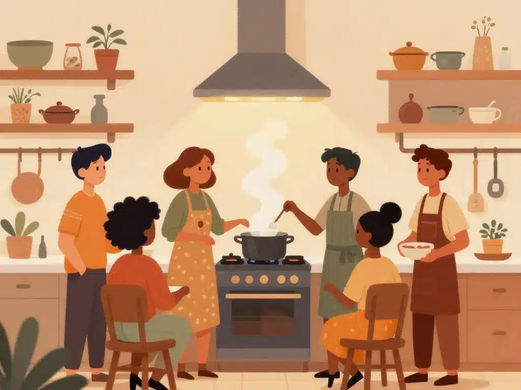 recettes-de-maria.fr convivialité et chaleur en cuisine