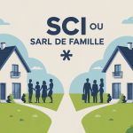 illustration sci ou sarl de famille gestion immobilière