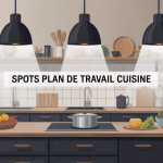 Illustration spot cuisine plan de travail moderne