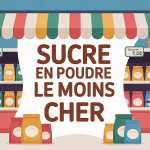sucre en poudre le moins cher illustration achat maison