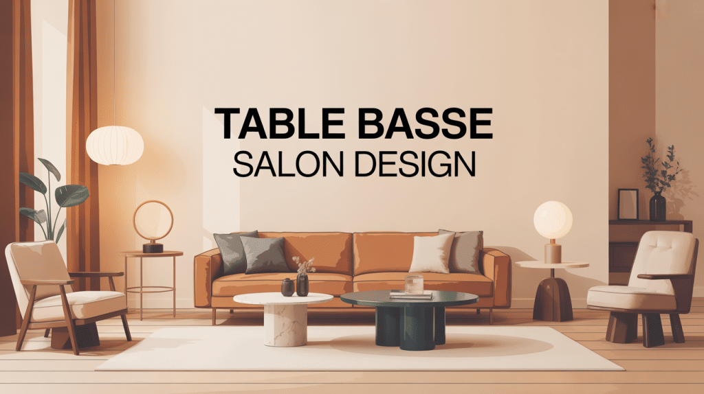 tables basse salon design salon moderne bois métal marbre verre