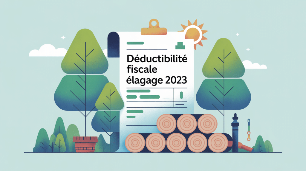 travaux d'elagage deductible des impots 2023 illustration fiscalité