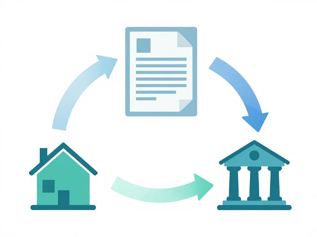 diagramme solutions vendre sa maison et garder son pret