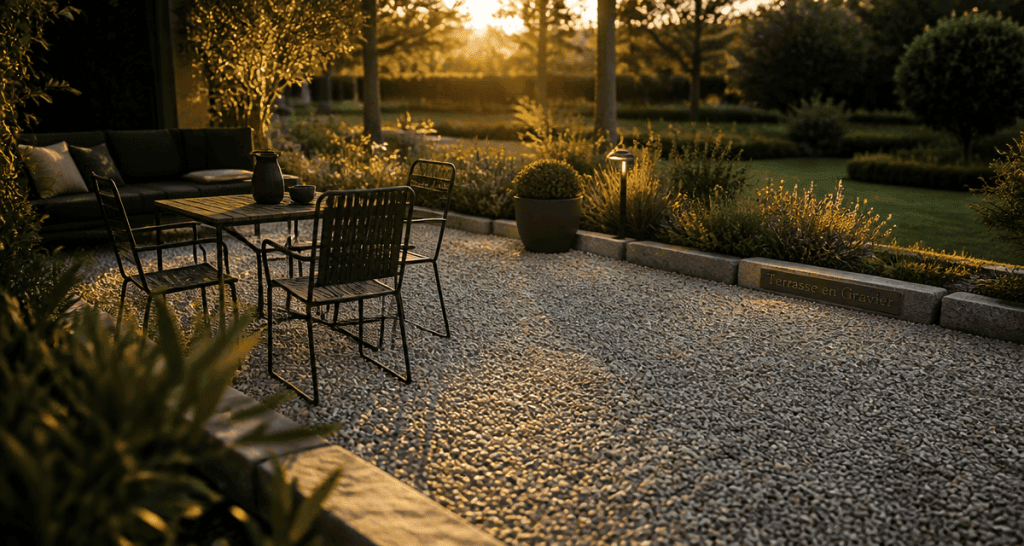 allintitle:quel gravier pour terrasse vue en plongée