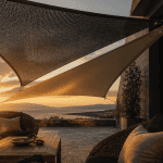 baches ombrage terrasse tissu micro-perfore pvc