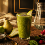 boisson riche en fibre smoothie vert