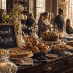 brunch bazar buffet familles enfants création