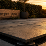 carrelage sur plot inconvenients terrasse joints visibles