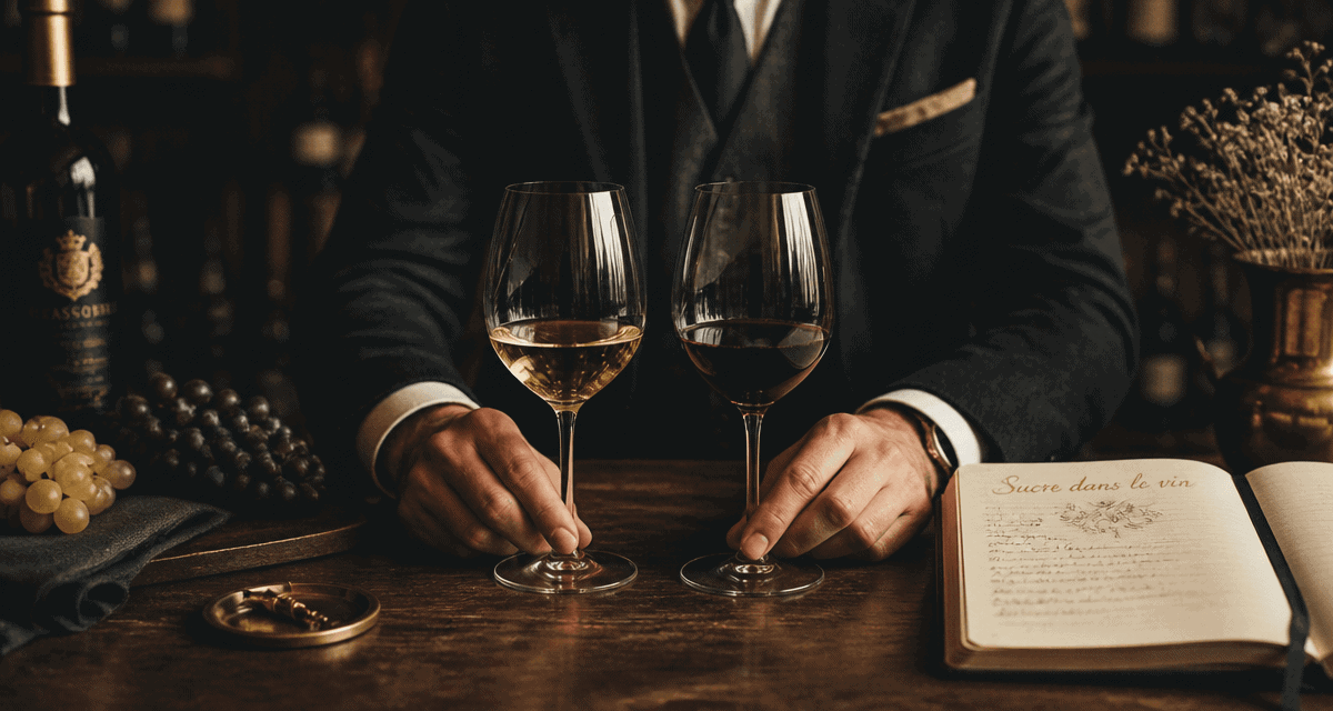 combien de sucre dans un verre de vin blanc ou rouge