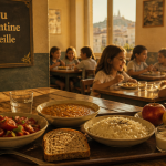 menu cantine marseille plateau repas enfants