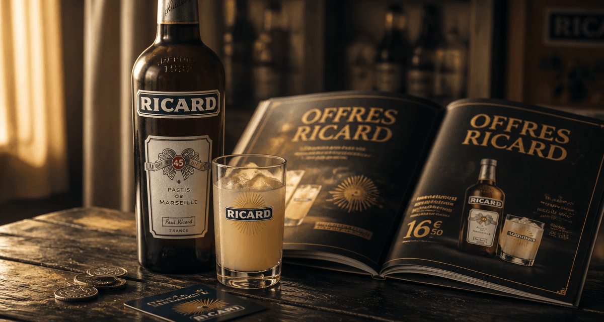 ricard en promotion cette semaine sur comptoir