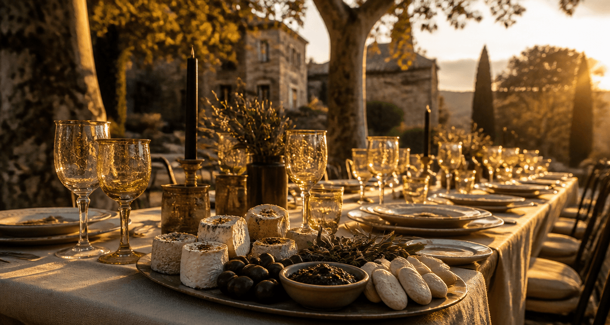 traiteur aix en provence table reception exterieure