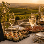 traiteur dans la marne table réception champagne