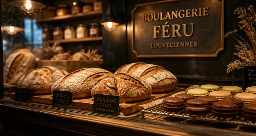 boulangerie féru à Louveciennes : pains au levain et macarons