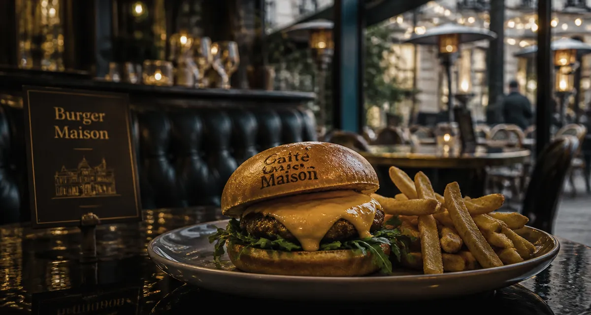 Café Gaîté : burger maison et frites, brasserie Montparnasse