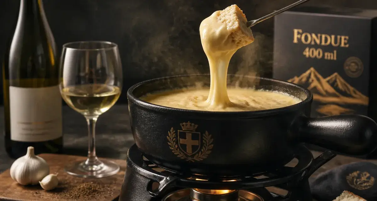 Combien de vin blanc pour 1kg de fondue savoyarde : 400 ml de vin blanc