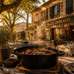 restaurant les ombrages terrasse daube provençale