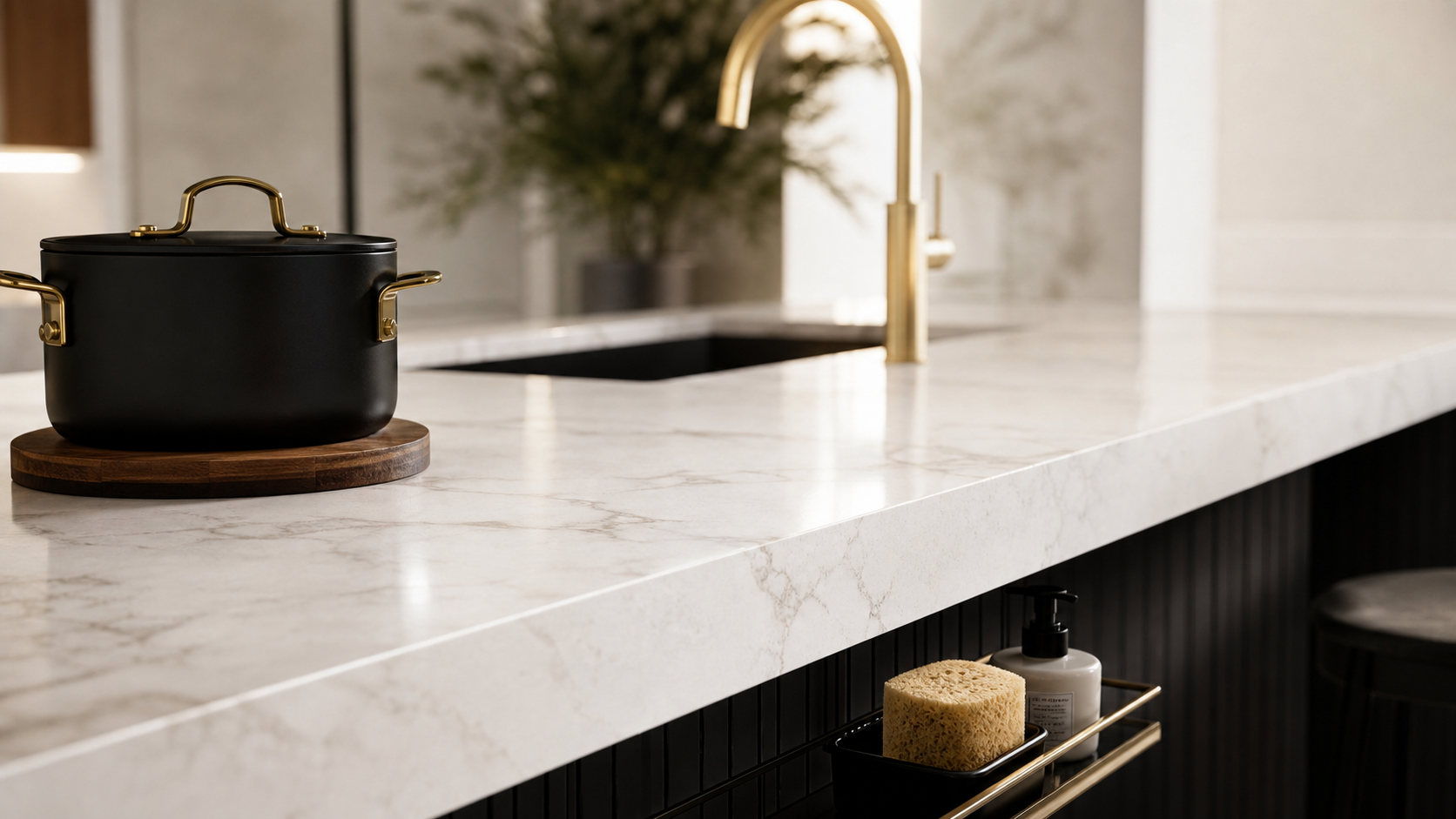 Silestone plan de travail en quartz, prévention des chocs thermiques