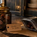 Comment conserver des dattes au frigo : durée et texture