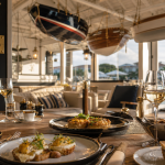 Haitza brunch au Skiff Club, 2 étoiles Michelin
