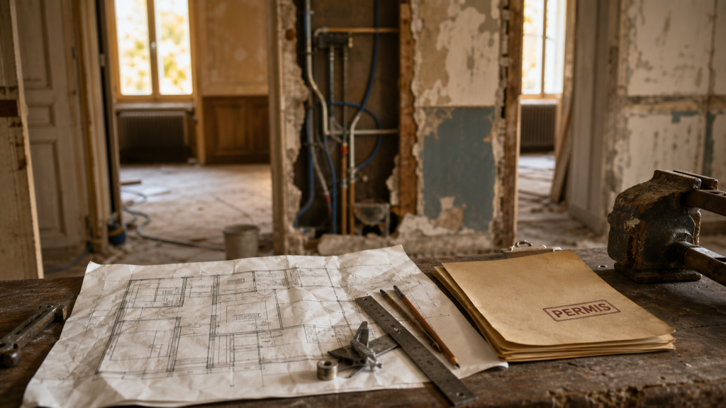 Maison divisée en 2 logements : permis 53 dB et coûts