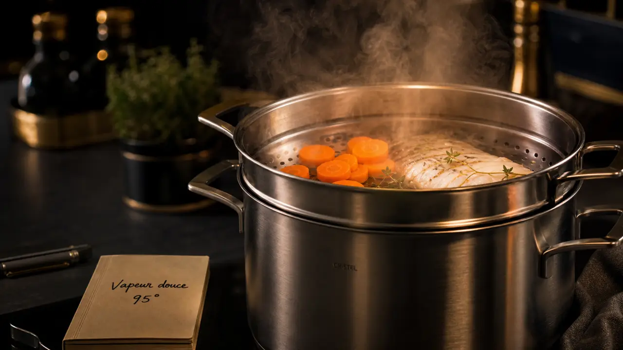 Avis sur le vitaliseur de marion : vapeur douce 95° avec légumes et poisson