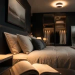 Luminaire chambre : lumière 2700K à 3300K, cinq zones d’éclairage