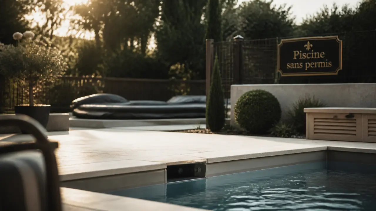Piscine sans permis de construire : seuils et règles