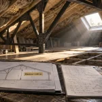 Aménager des combles : comble aménageable en cours de travaux