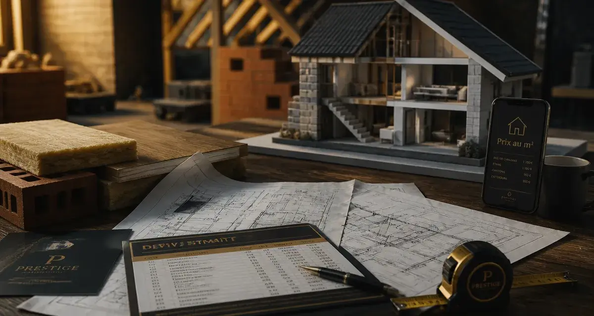 Prix maison neuve m2 : devis et plans de chantier pour maîtriser le budget