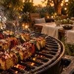 Que faire au barbecue pour changer : brochettes de tofu et légumes grillés